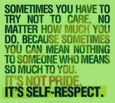 self-respect是什么意思