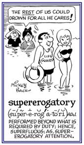 supererogatory是什么意思