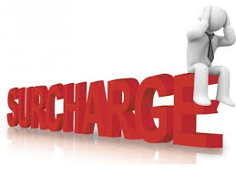 surcharge是什么意思