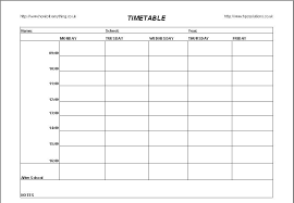 timetable是什么意思