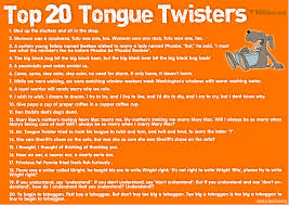 tongue-twister是什么意思