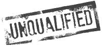 unqualified是什么意思