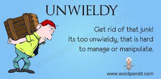 unwieldy是什么意思