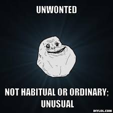 unwonted是什么意思