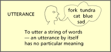 utterance是什么意思