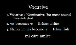 vocative是什么意思