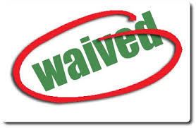 waive是什么意思